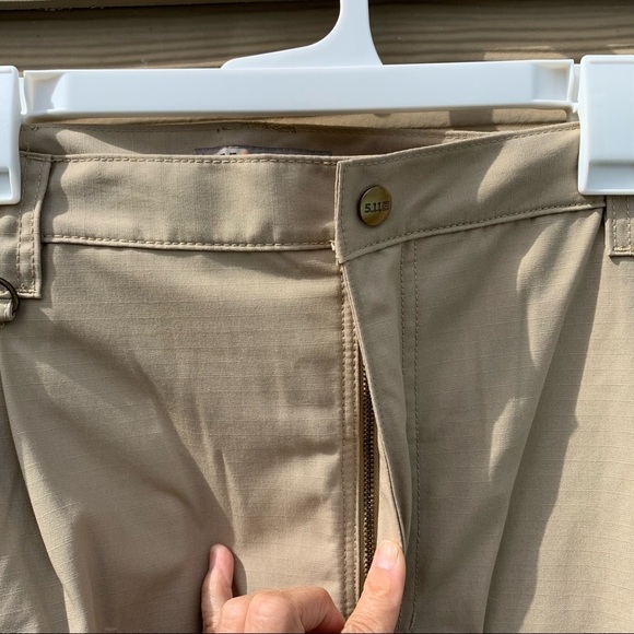 5.11 Tactical Men New Taclite Pro Pants Ripstop Performance Cargo Tan 7427 38 30 - Picture 7 of 14